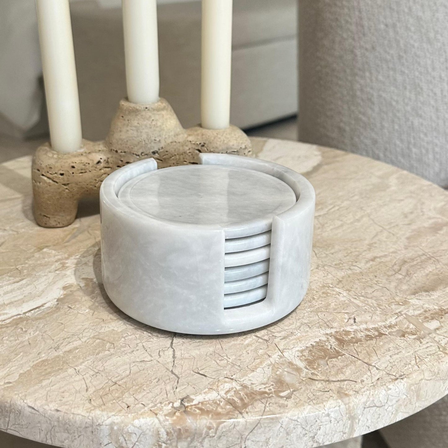 Round Coaster Set